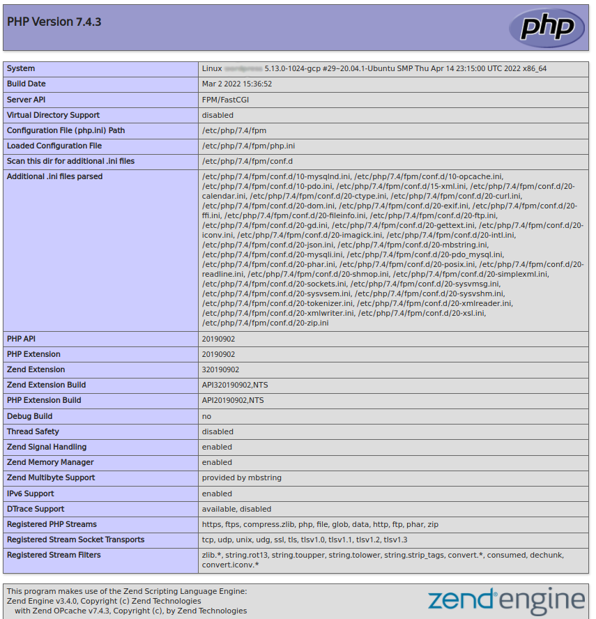 LAMP stack on Ubuntu 22.04 server